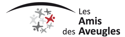 Logo Œuvre fédérale Les Amis des Aveugles et Malvoyants asbl